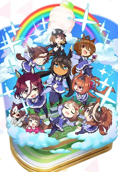 Постер аниме Взбодритесь, пони!